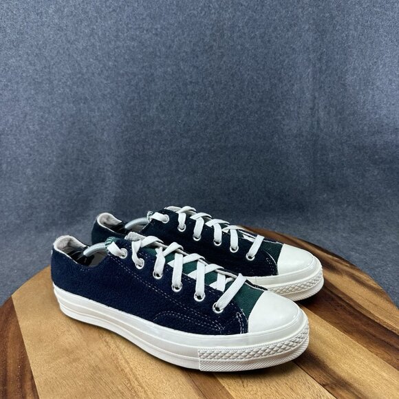 New Converse Renew Chuck 70 Low Top 7.5M/9.5 Black Blue Green Deadstock - Picture 2 of 9